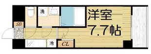 S-RESIDENCE難波EASTの物件間取画像